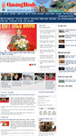 Mobile Screenshot of baoquangbinh.vn